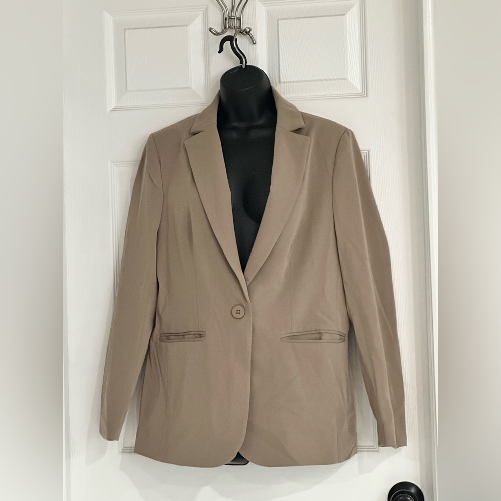 Classic Dark Tan Women's Blazer